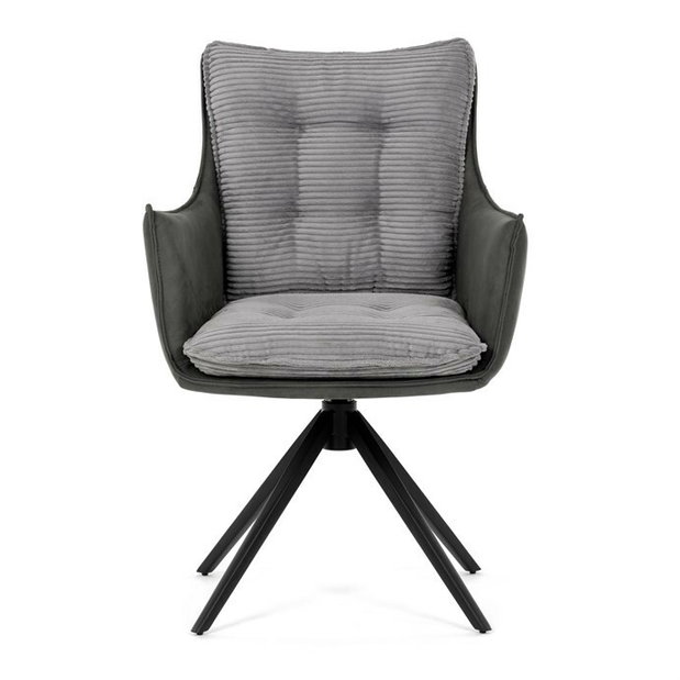 Jedálenská stolička Dumling (sivá)