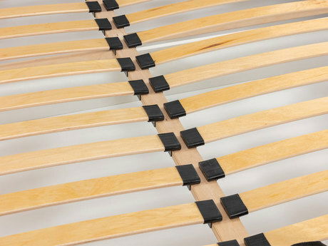 Manželská posteľ 160 cm Leskana (čierna) (s roštom) (s úl. priestorom)