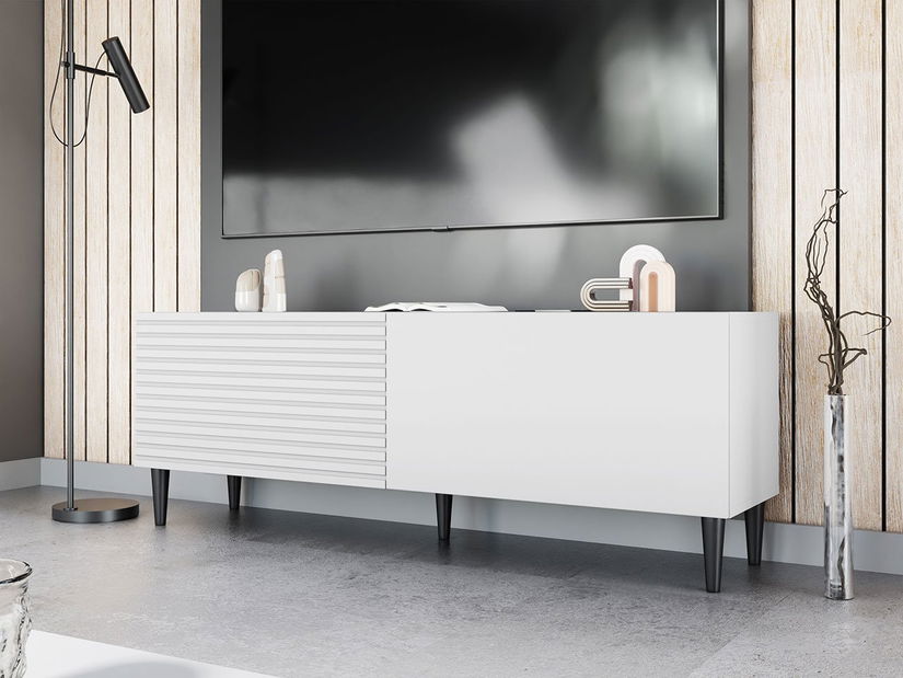 TV stolík/skrinka 150 Sorleto 2K (biela) *výpredaj