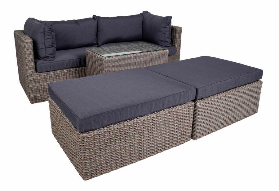 Kerti szett Riveria (szürke)