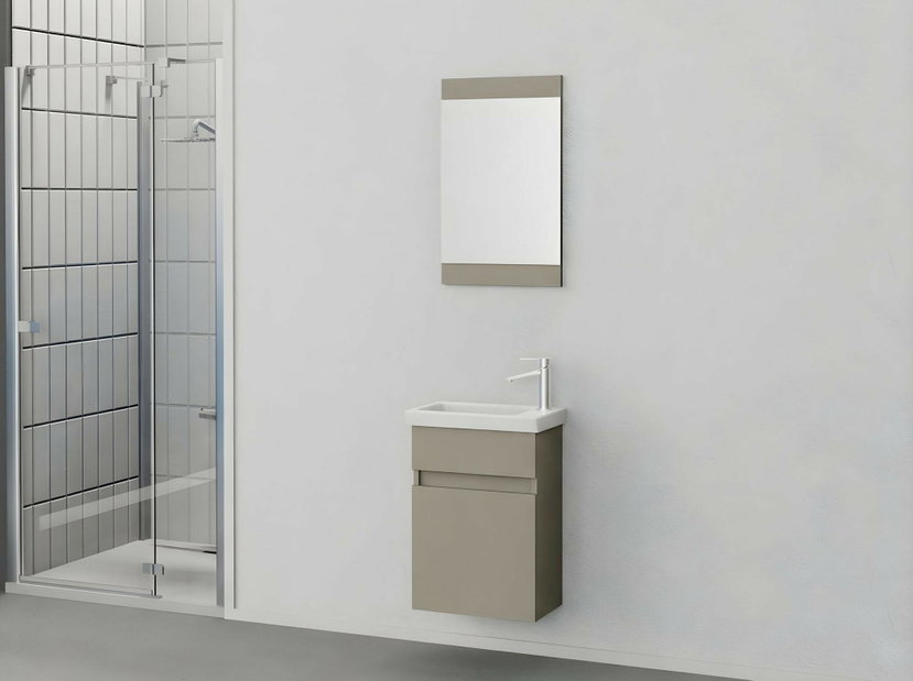 Set mobilier baie Marriol 45 (latte)