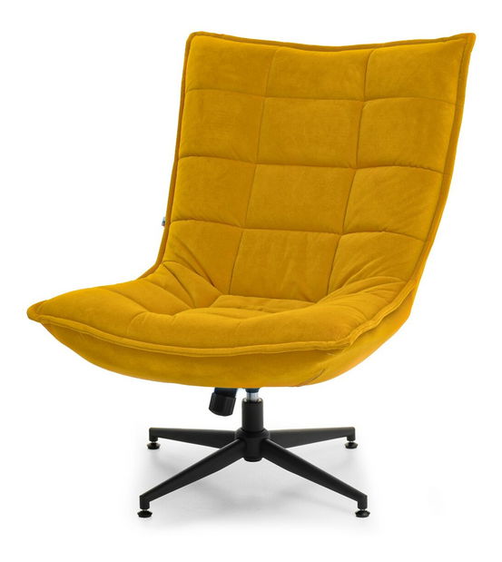 Fotel Palma (méz + fekete)