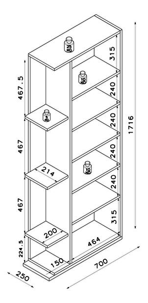 Raft Vomusa (antracit + Nuc) 