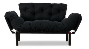 Fotoliu extensibil Nitty (negru)