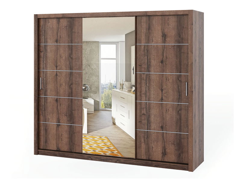 Ruhásszekrény Bonaparte SZ250 (monastery tölgy)