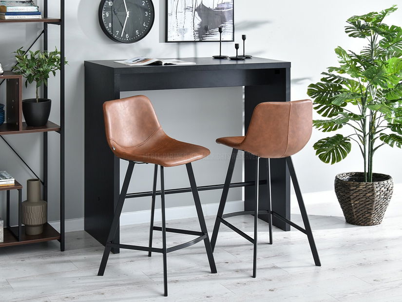 Scaun Gina (maro + negru)