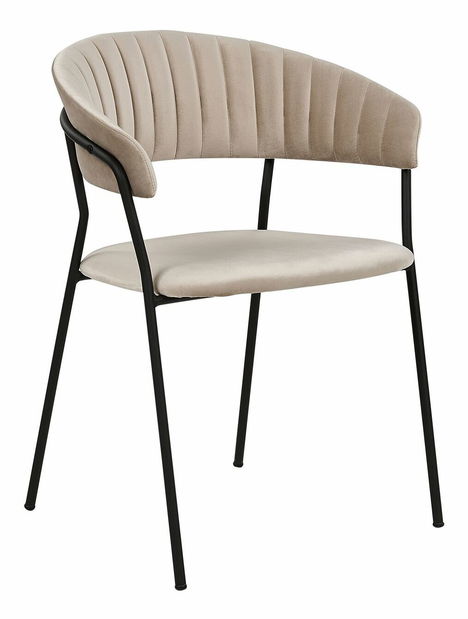 Set 2 ks jedálenských stoličiek Marza (béžová)