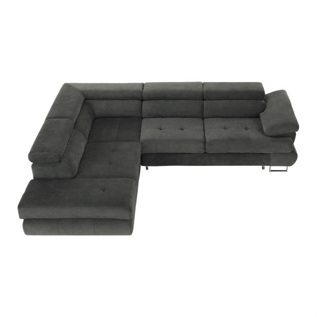 Rohová sedačka Bjorn R OTM-2F sivá (L)