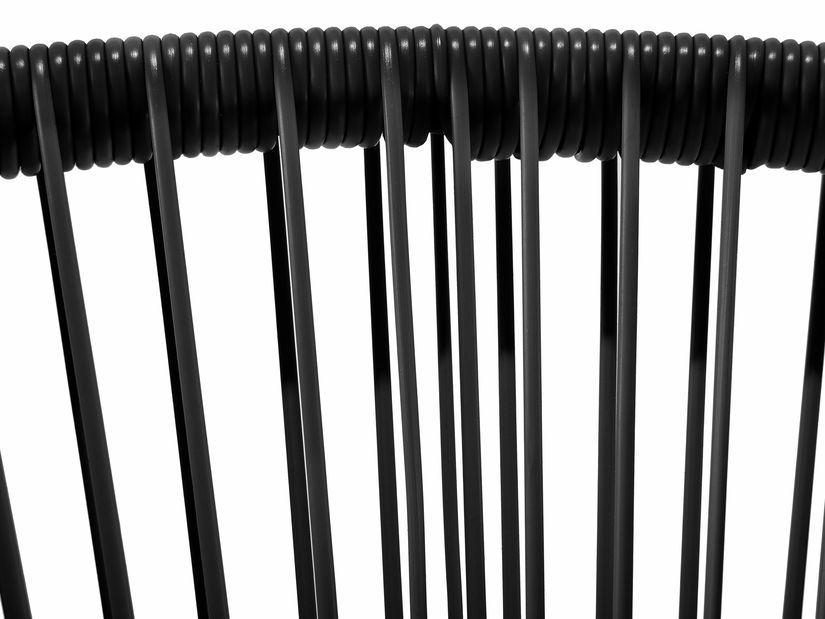 Szék szett 2db Alvarez (fekete)