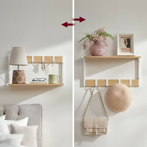 Set 2 ks vešiakových panelov Euforia (béžová)