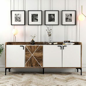 Dulap Venedikt (nuc + alb)