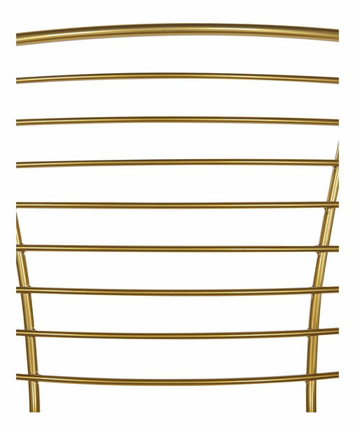 Set 2 buc. scaune de sufragerie HABIR (auriu)