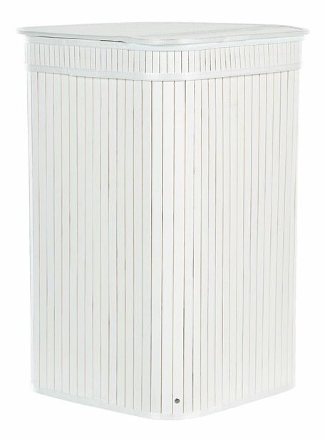 Kôš na bielizeň Brigitta (biela)