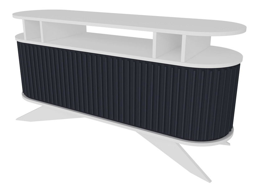 Skrinka Stark (biela + antracit) 
