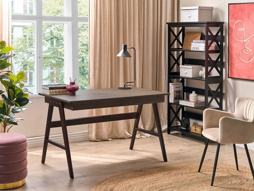 Uredski set Frida (tamno drvo)