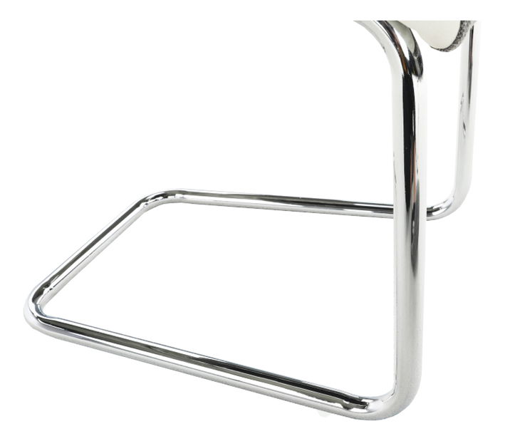 Jedálenská stolička Ive (tmavosivá + biela)