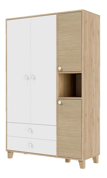 Dulap de haine Lizin 36 (Stejar alb)