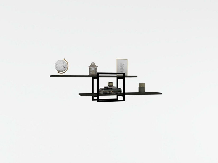 Raft Pupade (antracit + negru) 