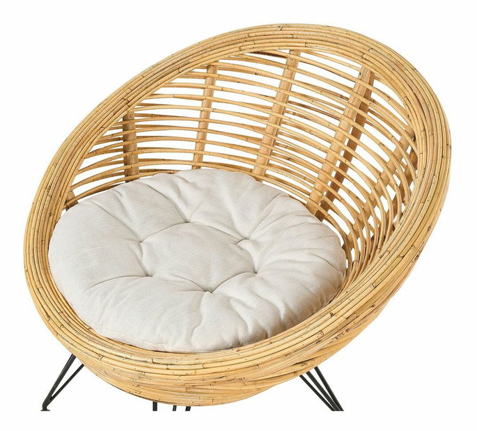 Záhradné kreslo Marza (prírodná)