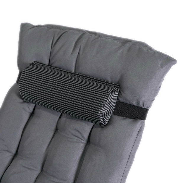 Vrtna ležaljka Enfrenta (siva) 