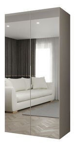 Ormar za garderobu 100 cm Mirabella 3 (kašmir + kašmir)