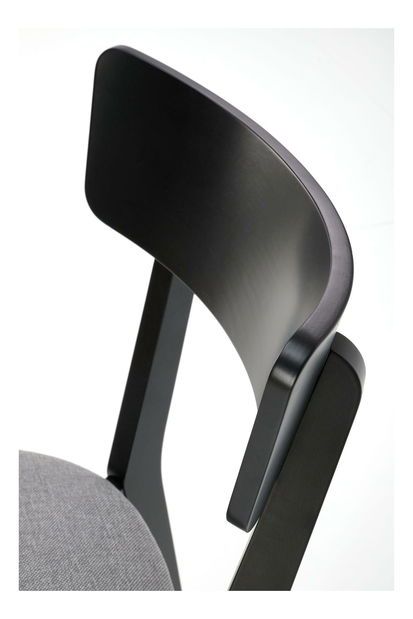 Scaun sufragerie Tentempies (negru + gri) 