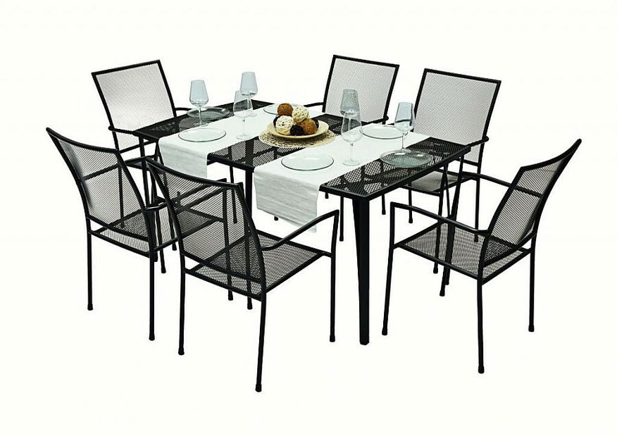 Záhradný nábytok Astor 1+6 (kov)