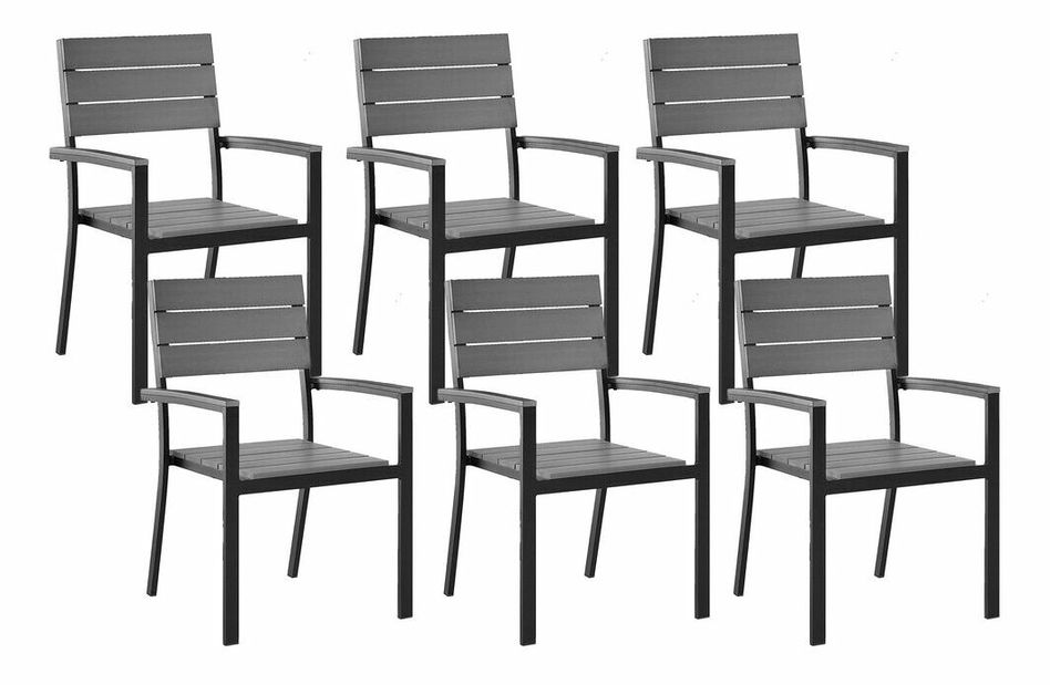 Set scaune 4 buc. Costa (gri)