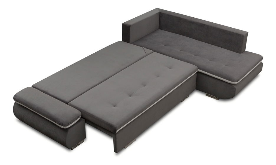 Kutna garnitura- Arleen (tamnosiva) (L)