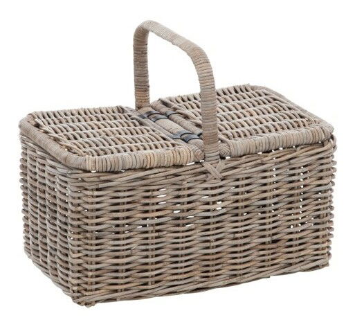 Doplnok na skladovanie a odkladanie Jolipa Piknikový kôš (56x36x48cm) (Prírodná)