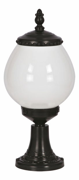 Iluminat de perete pentru exterior Bliss (Negru + alb)