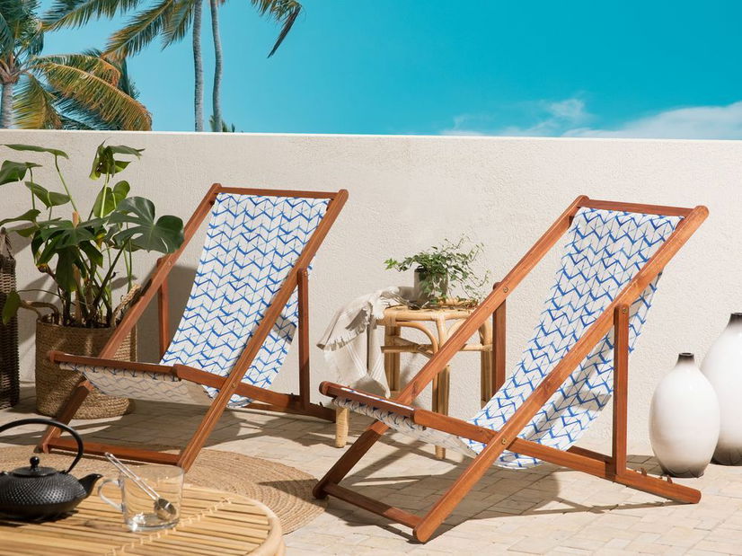 Kerti nyugágy szett (2 db.) Anizo (fehér)