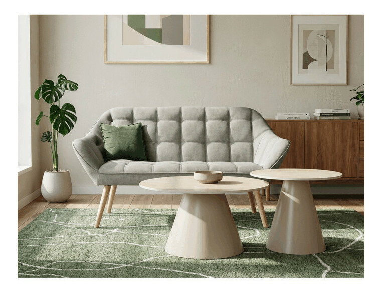 Konferenčný stolík Cefix 18 (béžová)