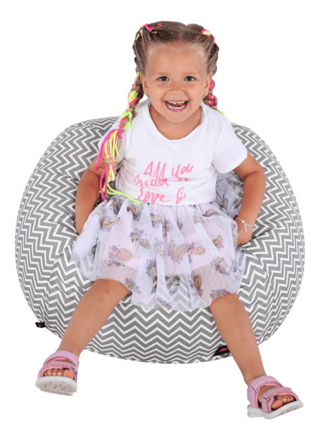 Sedací vak Gomo (sivá)