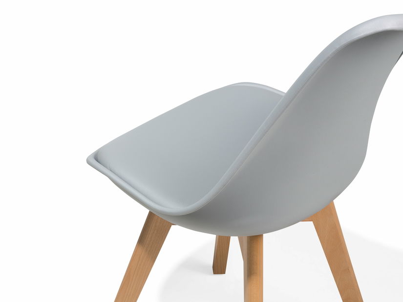 Set 2 buc. scaune pentru sufragerie Doha II (gri deschis) *vânzare stoc