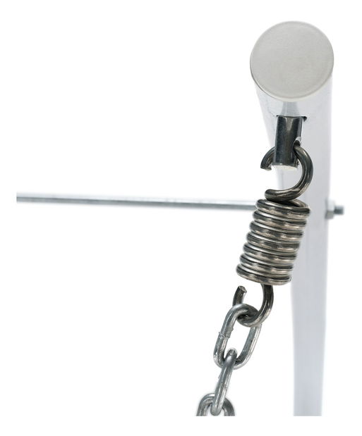 Závesné hojdacie dvojkreslo Dalvoa 2 (biela + vzor)