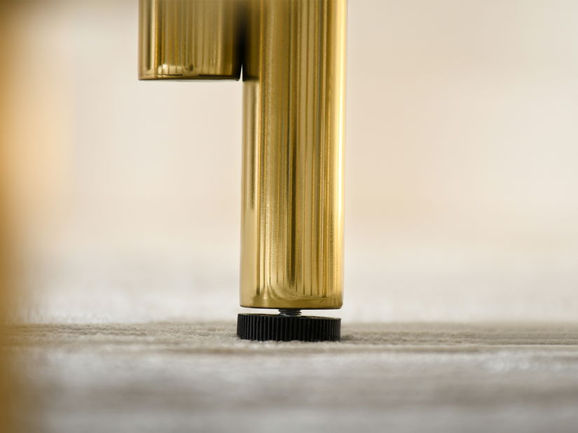 Jedálenský stôl Bufones (zlatá)