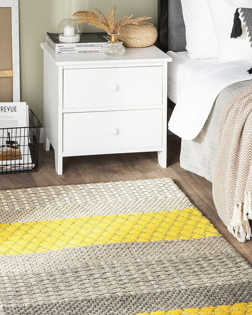 Covor 150 cm Angaston (gri închis)