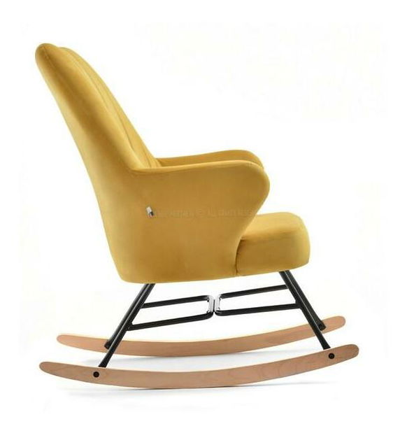 Fotel Florida (mustár + fekete bükk)