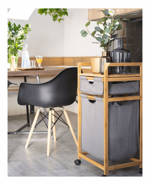 Scaun de sufragerie Damiron PC-019 (negru)