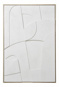 Nástenná dekorácia Meloria (biela)