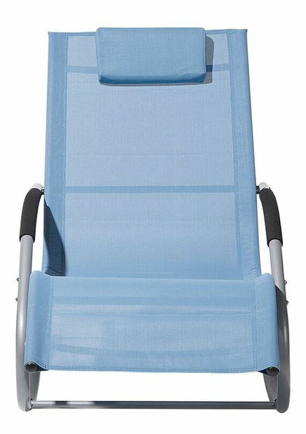 Záhradné lehátko Carro (modrá)