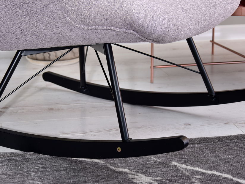 Hojdacie kreslo Laurentino (čierna)