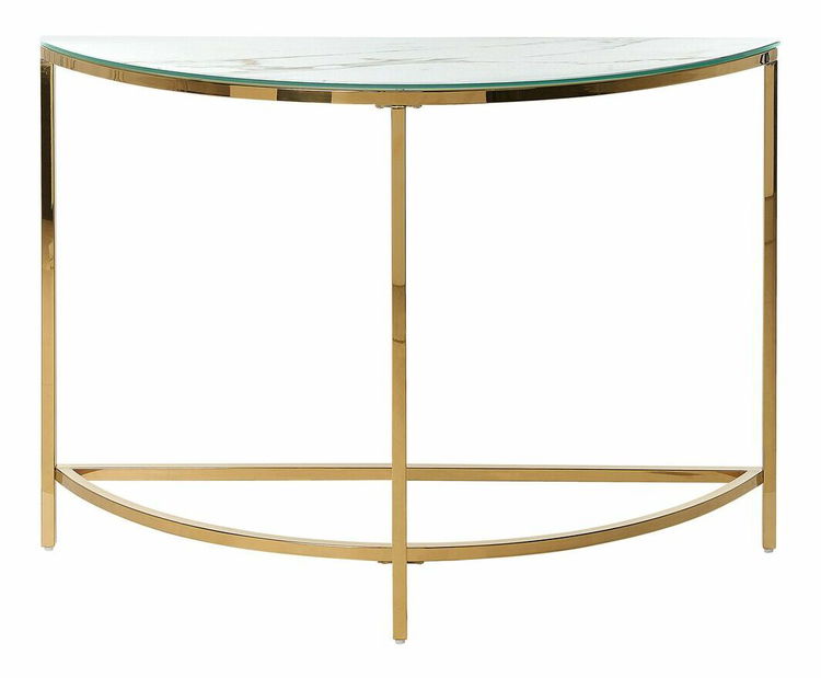 Konzolový stolík Oriet (biela)