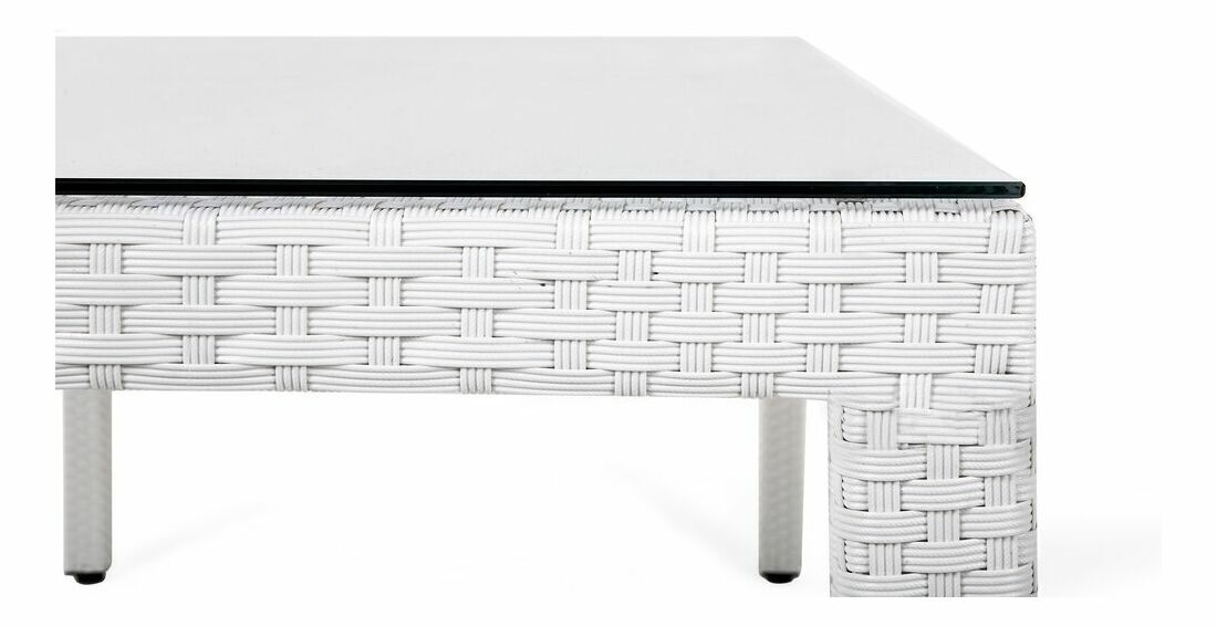 Masă de grădină Talian (alb)