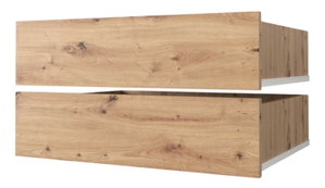 Univerzalne ladice za ormare za garderobu 120-200 cm (hrast artisan)