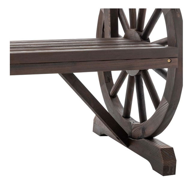 Bancă de grădină Sibu 2 (maro)