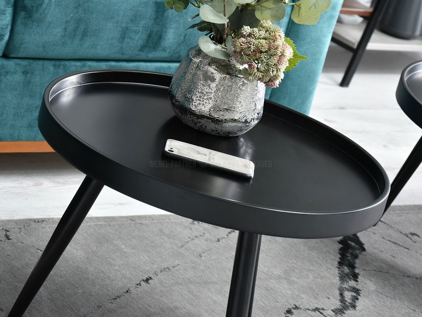 Măsuță de cafea Lantan S (negru)