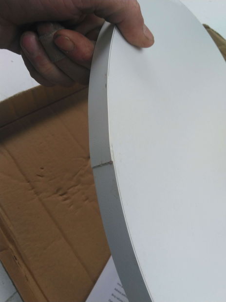 Pomoćni stolić Rotenstein (orah + crna) *outlet moguća oštećenja