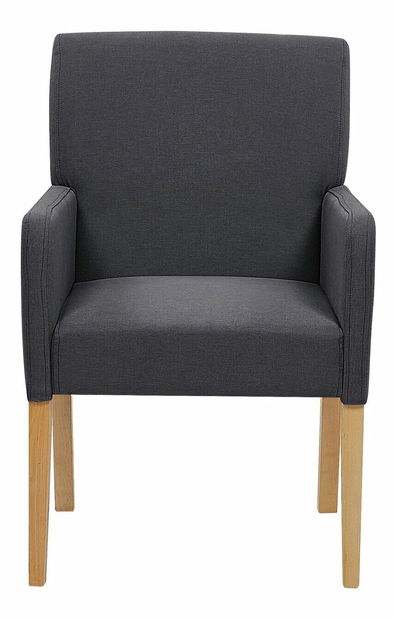 Blagovaonska stolica ROCKY (tekstil) (siva)